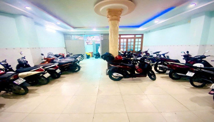 Thu nhập khũng ~150Tr/tháng, Nhà nặt tiền đường Đất Thánh, tiếp giáp quận 10, 270m2, Nhà 6 Tầng.Giá 42 tỷ